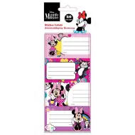 Luna: Balíček 20 kusov menoviek na zošity s Minnie Mouse