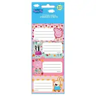 Luna: Balíček so 20 ks menoviek s Peppou Pig