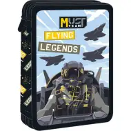Luna: Flying Legends 2-poschodové plnené púzdro na perá