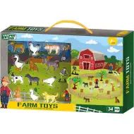 Luna: Jasper Land Farm zvieracia herná súprava, 34 ks