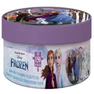 Luna: Ľadové kráľovstvo 2 – 2 v 1, okrúhle omaľovánkové puzzle, 150 dielikov