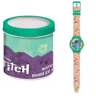 Luna: Lilo &amp; Stitch analógové hodinky v kovovej darčekovej krabičke