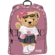 Luna: Must Team Chic Style zaoblená školská taška, ruksak 32x17x42 cm