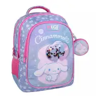 Luna: Must Team Cinnamoroll balónové zaoblený trojkomorový školský batoh, ruksak 32x18x43 cm