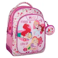 Luna: Must Team Disney princeznovský zaoblený trojkomorový školský batoh, ruksak 32x18x43 cm