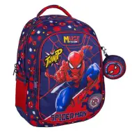 Luna: Must Team Spider-Man Thwip zaoblený trojkomorový školský batoh, ruksak 32x18x43 cm