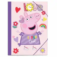 Luna: Peppa prasiatko gumičková zložka na A/4 listy 25x35cm