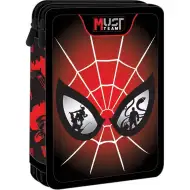Luna: Spider 2-poschodové plnené púzdro na perá – Eyes dizajn