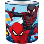 Luna: Spider-Man superhrdinský kovový valcový stojan na písacie potreby 10x11 cm
