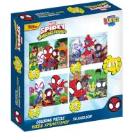 Luna: Spidey 4 v 1 12-15-20-24 dielikové puzzle