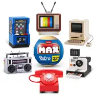 MAX Retro predmety kolekcia 1. séria rôzne druhy