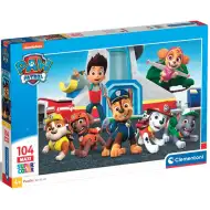 Mancsová hliadka pripravená na akciu 104-dielna maxi supercolor puzzle - Clementoni