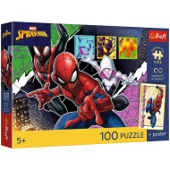 Marvel Spider-Man Hrdinský pavúk 100-dielne puzzle - Trefl