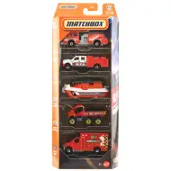 Matchbox: Záchranná sada 5 ks autíčok v mierke 1/64 - Mattel