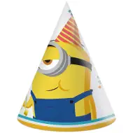 Minionky párty klobúk – 6-dielna sada