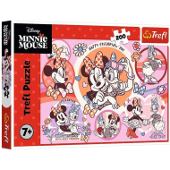 Minnie myška a kačica Daisy najlepšie kamarátky 200-dielkové puzzle - Trefl