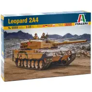 Model tanku Leopard 2A4 od Italeri v mierke 1/35