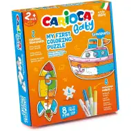 Moja prvá sada farebných puzzle pre bábätká - Carioca