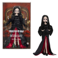 Monster High: Wednesday Mortica Adams bábika 28 cm - Mattel