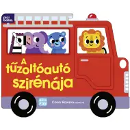 Móra: Požiarnicke auto so sirénou – kniha s otváracími okienkami