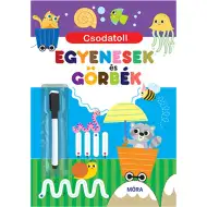 Móra: Zázračné pero - Priame a krivky interaktívna pracovná kniha
