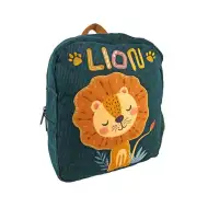Must: Batoh s motívom leva 27x10x31 cm
