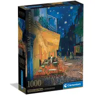 Múzejná zbierka: Van Gogh - Kaviareň v noci 1000-dielne puzzle s plagátom - Clementoni