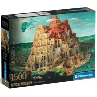 Múzejná zbierka: Veža Babel 1500-dielna kompaktná skladačka - Clementoni