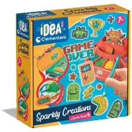 Nápad! Game Icons sada na vytváranie obrazov zo strasových kameňov - Clementoni
