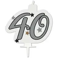 Narodeninová sviečka - číslo 40