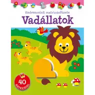Naši obľúbenci - Samolepková knižka: Divoké zvieratá