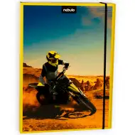 Nebolo: Box na zošity vo veľkosti A/4 s motokrosovým motívom