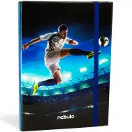 Nebulo: Box na zošity vo veľkosti A4 bomba futbal