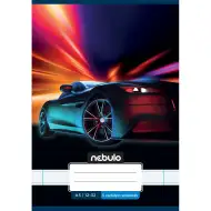 Nebulo: Zošit pre 3. ročník linajkový A5 12-32 Štýlové vzory - Autá