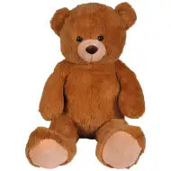 Nicotoy hnedý plyšový medveď 82 cm - Simba Toys