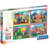 Noli zaneprázdnený 4v1 Supercolor puzzle - Clementoni