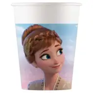 Papierové poháre Ľadové kráľovstvo 2, 8 ks sada, 200 ml