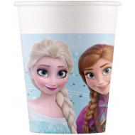 Papierové poháre Ľadové kráľovstvo, sada 8 ks, 200 ml