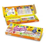 Parfumový špeciálny box 30ks sada s nálepkami - Carioca