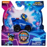 Patrola labiek Superfilm: Závodné družstvo šteniatok Chase minifigúrka s vozidlom - Spin Master