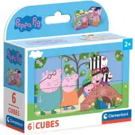 Peppa Pig 6-dielna rozprávková kocka - Clementoni