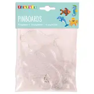 PlayBox: 5 mm MIDI zažehľovacia korálková podložka – sada 4 kusov vodných zvierat