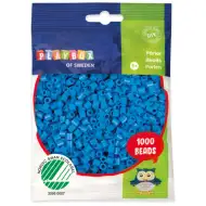 PlayBox: 5mm MIDI žehliace korálky, 1000 ks, modrá farba