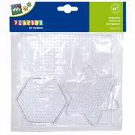 PlayBox: 5mm MIDI žehliace korálky základná doska, balenie 3 ks
