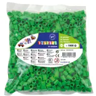PlayBox: 9mm XL MAXI zažehlovacie korálky 1000 ks balenie v zelenej farbe