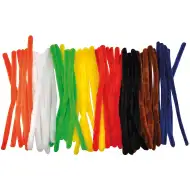 PlayBox: Farebné čenilky základné farby 1,6x28cm balenie 50 ks