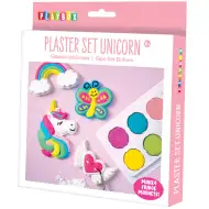 PlayBox: Sada na výrobu chladničkových magnetiek s jednorožcami - odlievací sadrový set