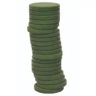 PlayBox: Tmavozelená vodová farba v tablete 30mm 1ks