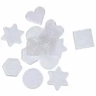 PlayBox: Základná doska balenie pre 5mm MIDI žehliace korálky, sada 15 ks.