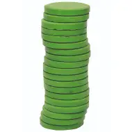 PlayBox: Zelená vodová farba disk 30mm 1ks